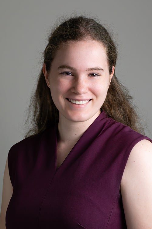 Formal portrait of EEPS undergraduate Nyla Hartigan
