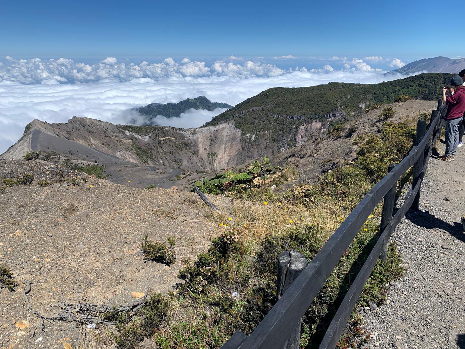 Irazú Volcano National Park crater rim. Image by Adam Leff