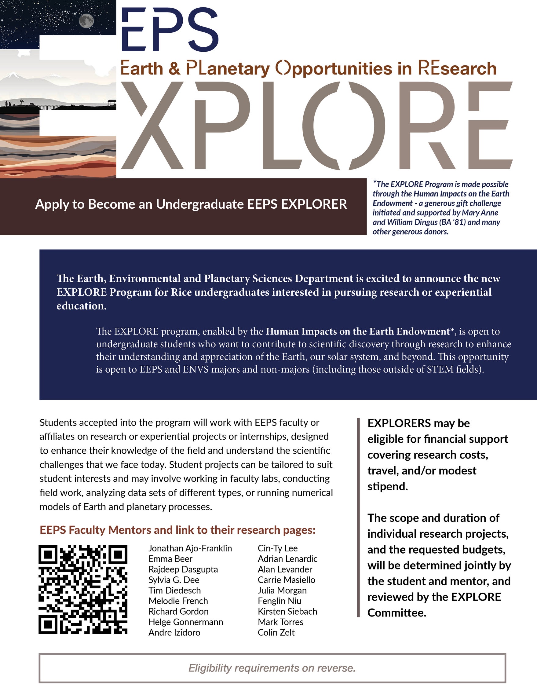 EEPS Explore Flier page 1 with link to PDF