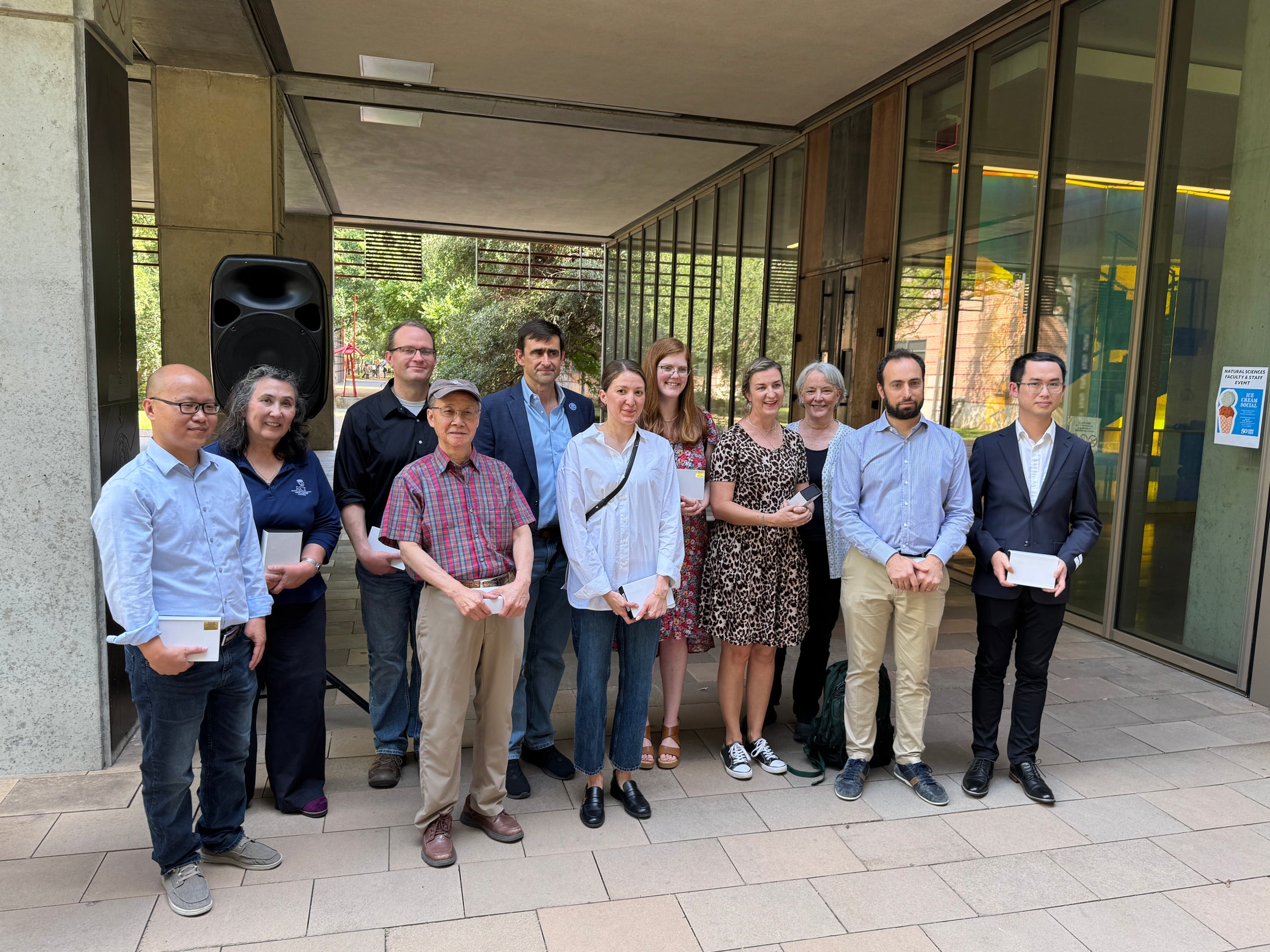 Wiess School of Natural Sciences 2025 award recipients group picture