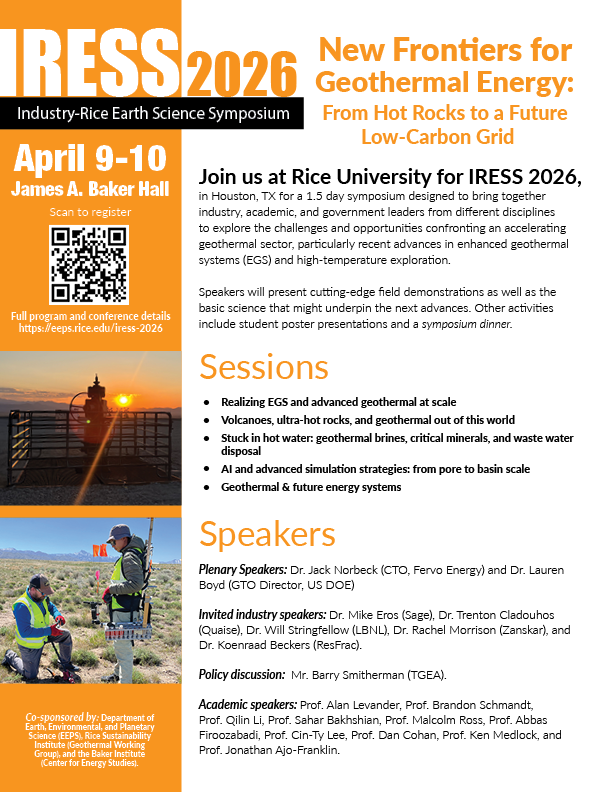 Updated flier with sessions and speaker information