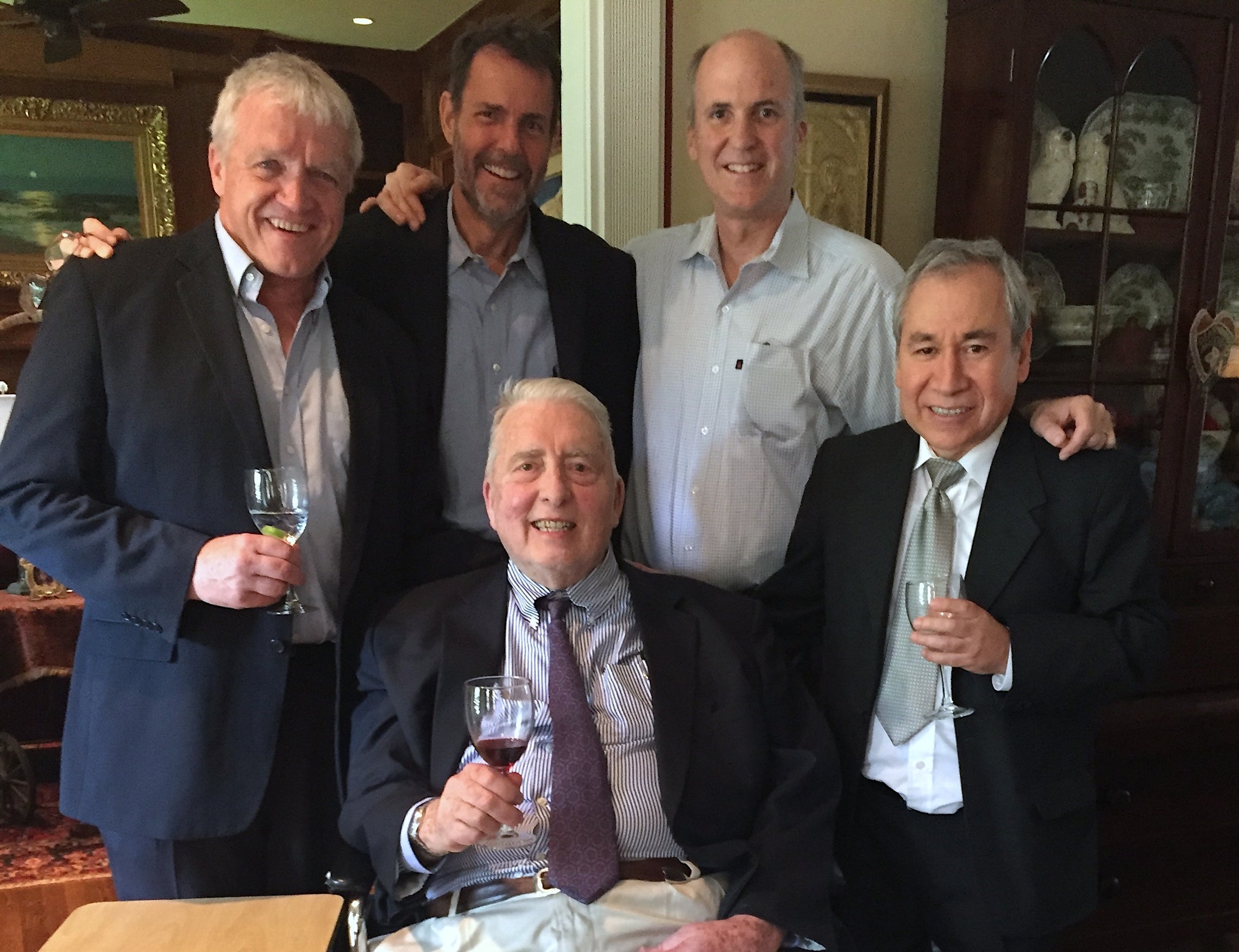 Andre, Geoff Haddad, Scott, Elmer, and Pete