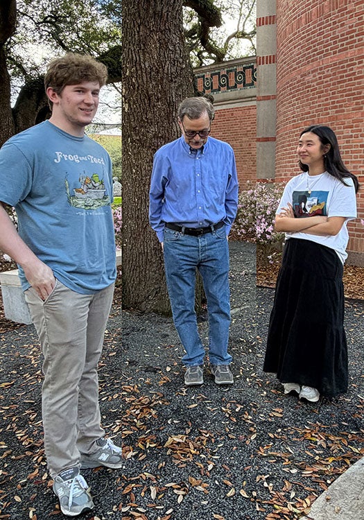 Jack Krause, Richard Gordon and Sarah Guo pictured
