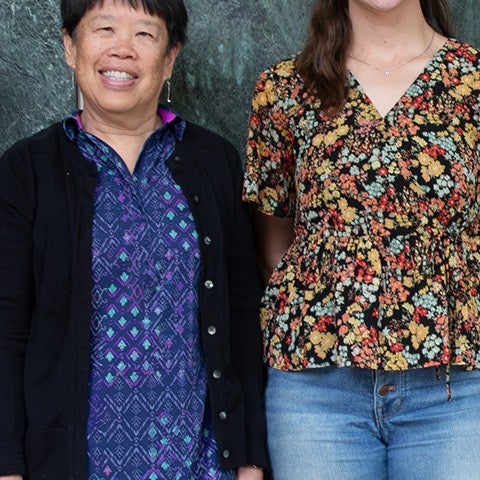 Dr. Marjorie Chan and EEPS graduate student Ellie Moreland