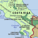 map of costa rica, encyclopedia britannica, 1998